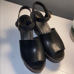 Coach Wedge Platforms